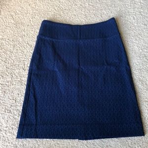 Margaret M royal blue skirt